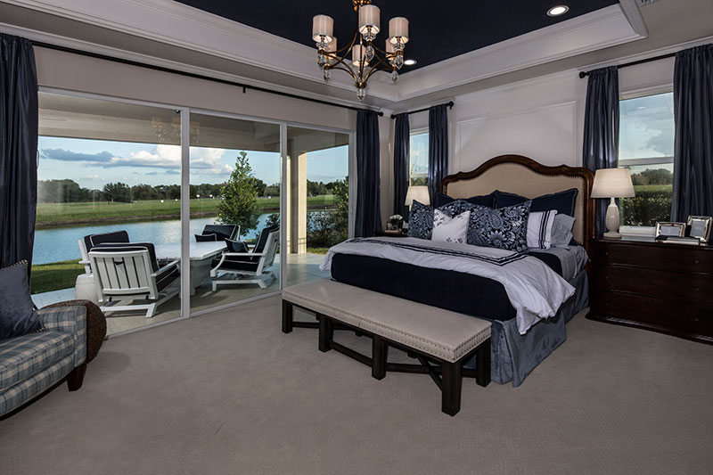 Lakeshore Ranch Model D Master Bedroom