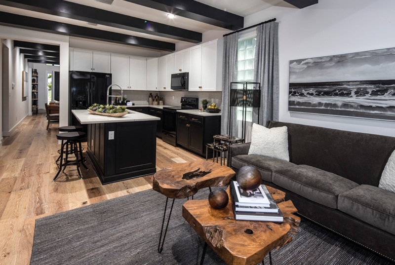 Silverleaf Model A Kitchen Living Room