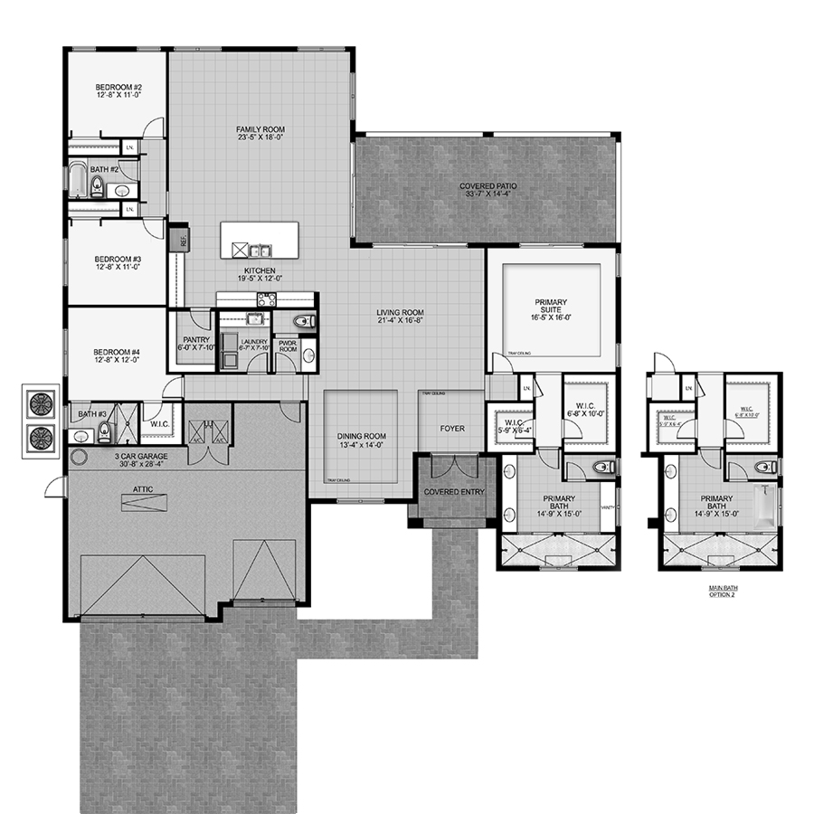 Boxwood model home floorplan