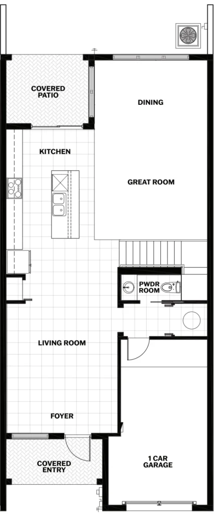 Model A first floor