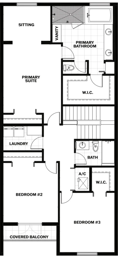 Model A second floor