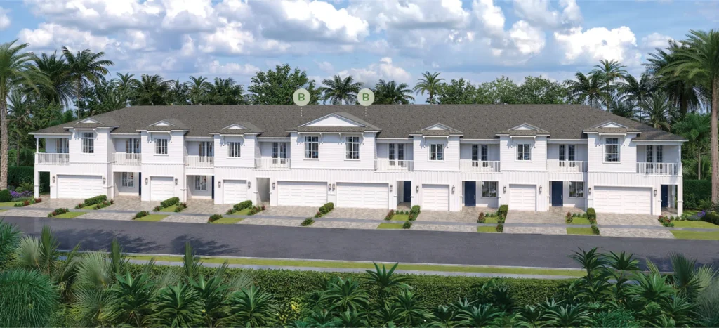 Model B — Eight-unit building