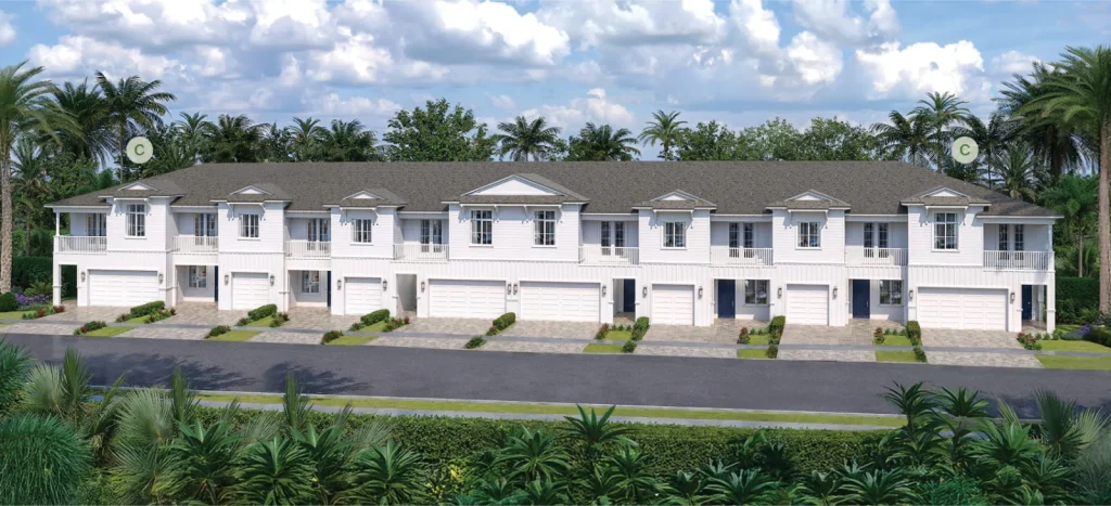Model C — Eight-unit building