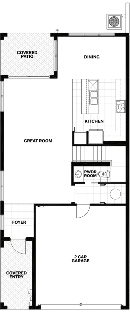 Model C first floor