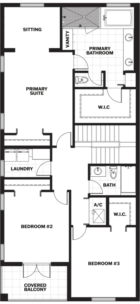Model C second floor